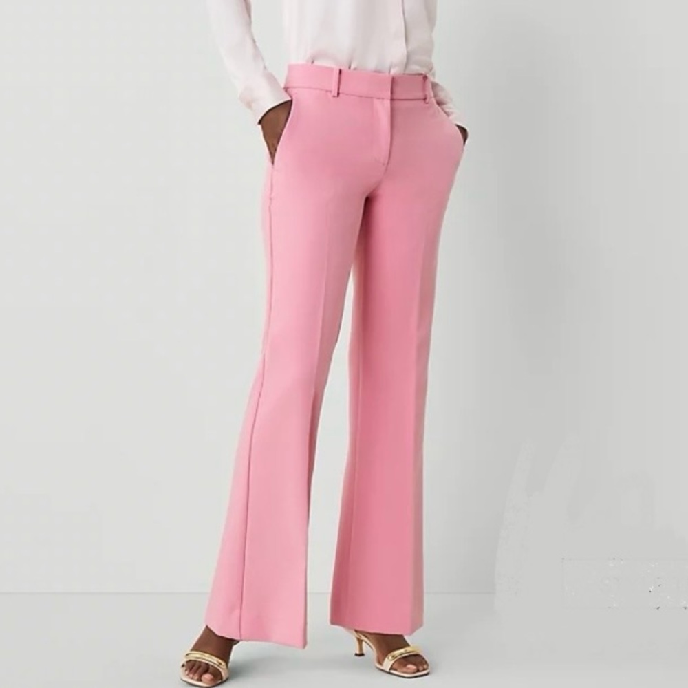 NWT Ann Taylor Pink ‘Jayne’ Trouser